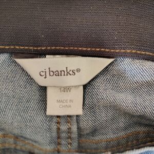 CJ Banks Soft Jean Capris